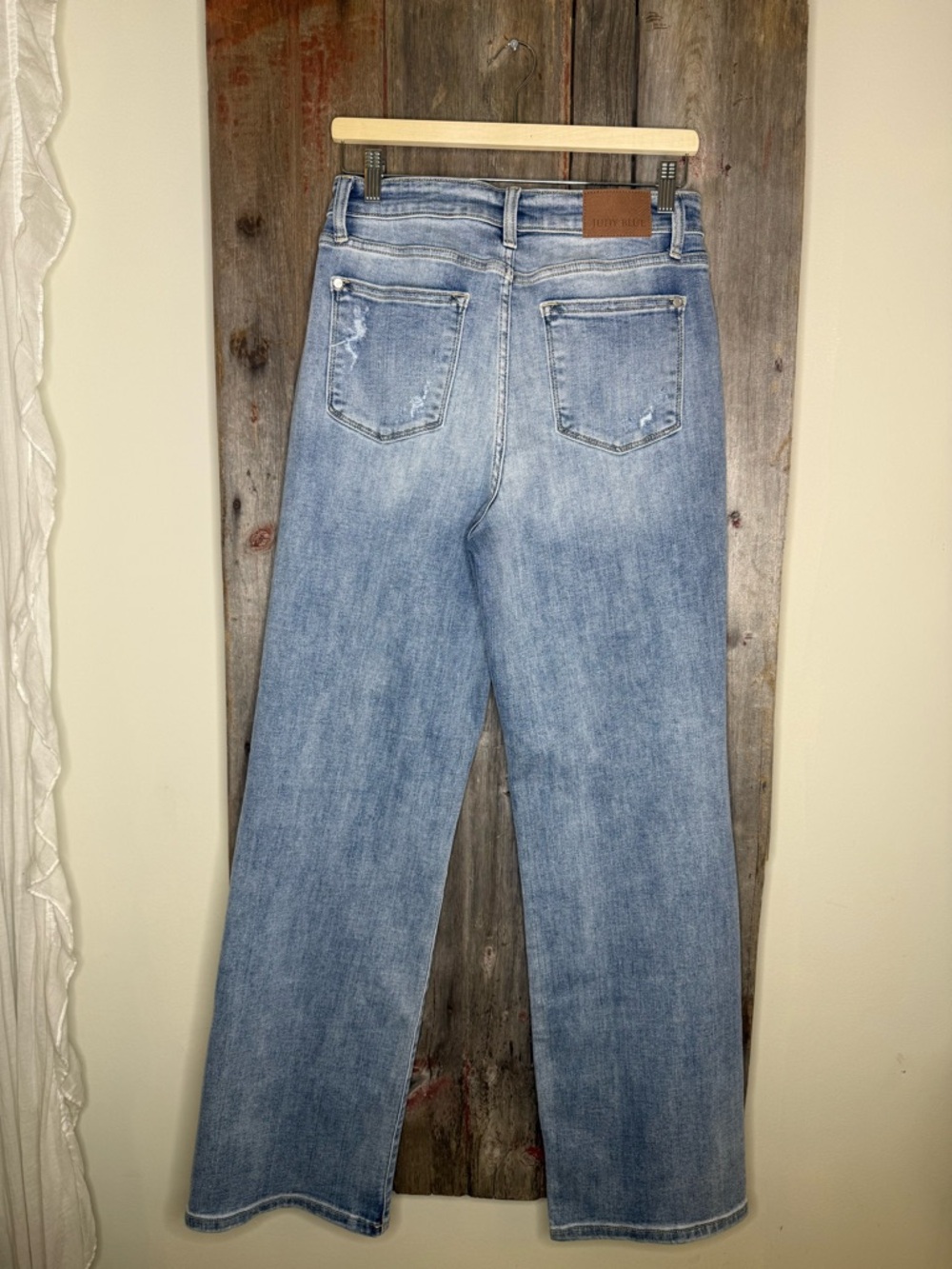 Judy Blue High Rise Straight Leg Light Wash Women’s Jeans 28 - Picture 7 of 12